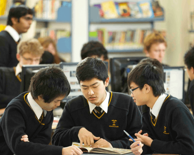 Học sinh trung học Wellington