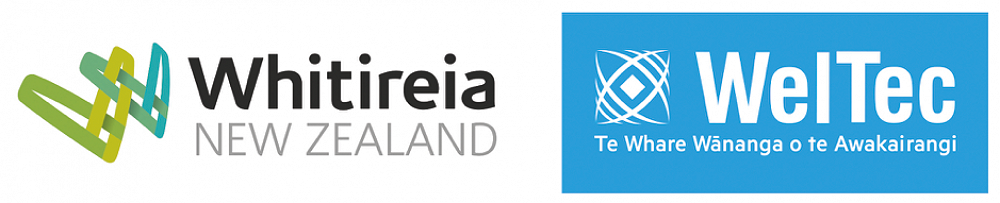 WelTec & Whitireia logo