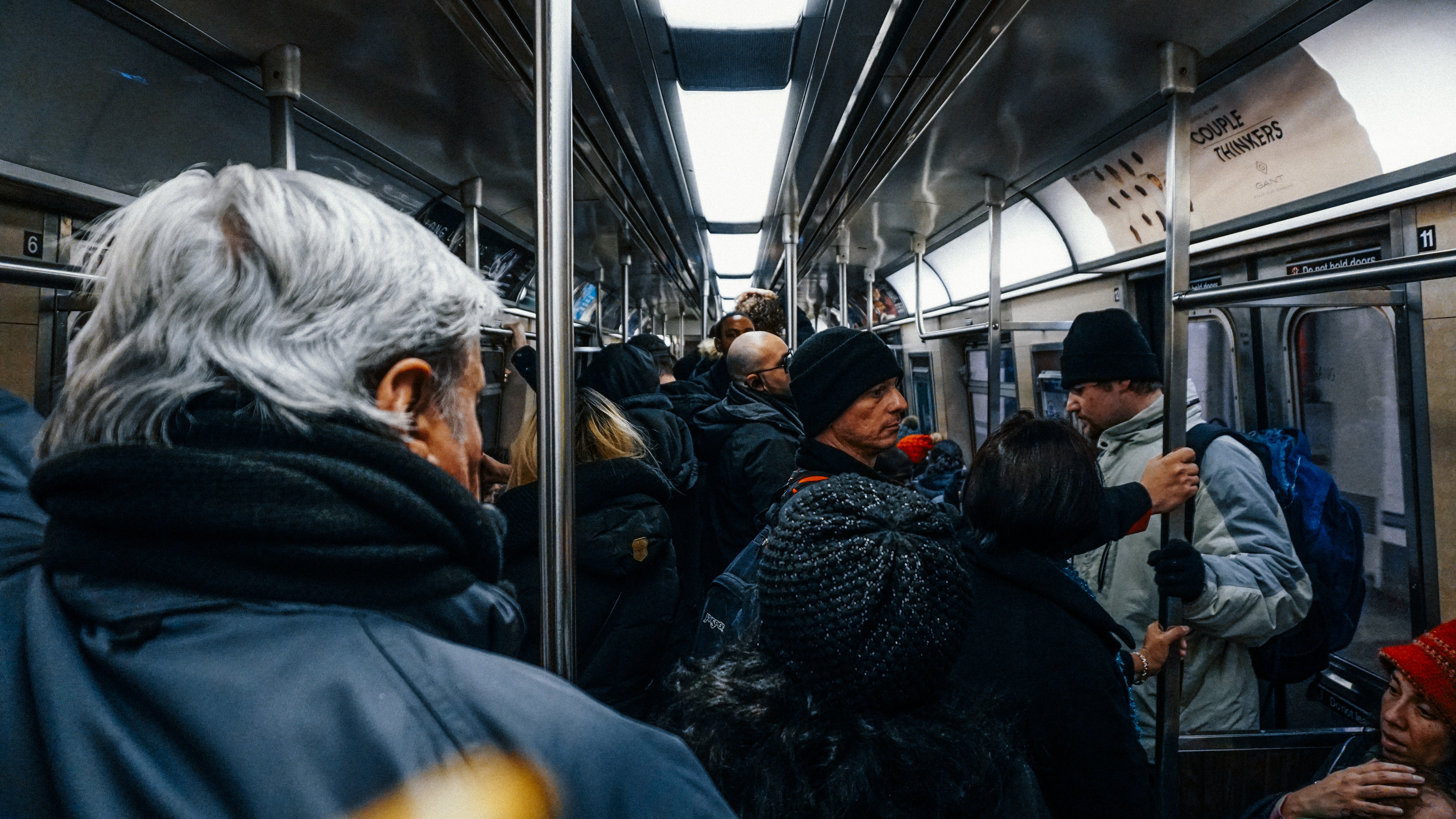 people inside train