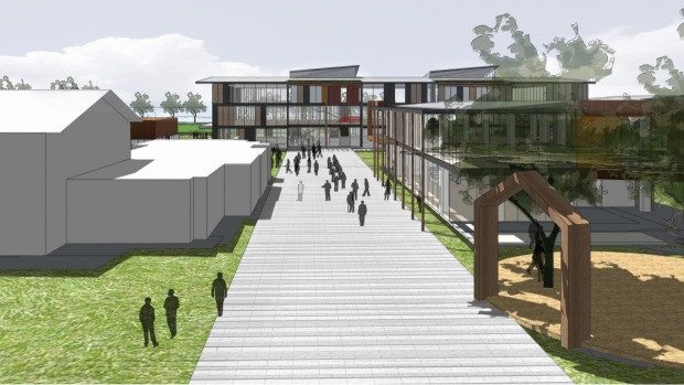 Auckland's Western Springs College $79 million rebuild plans ...