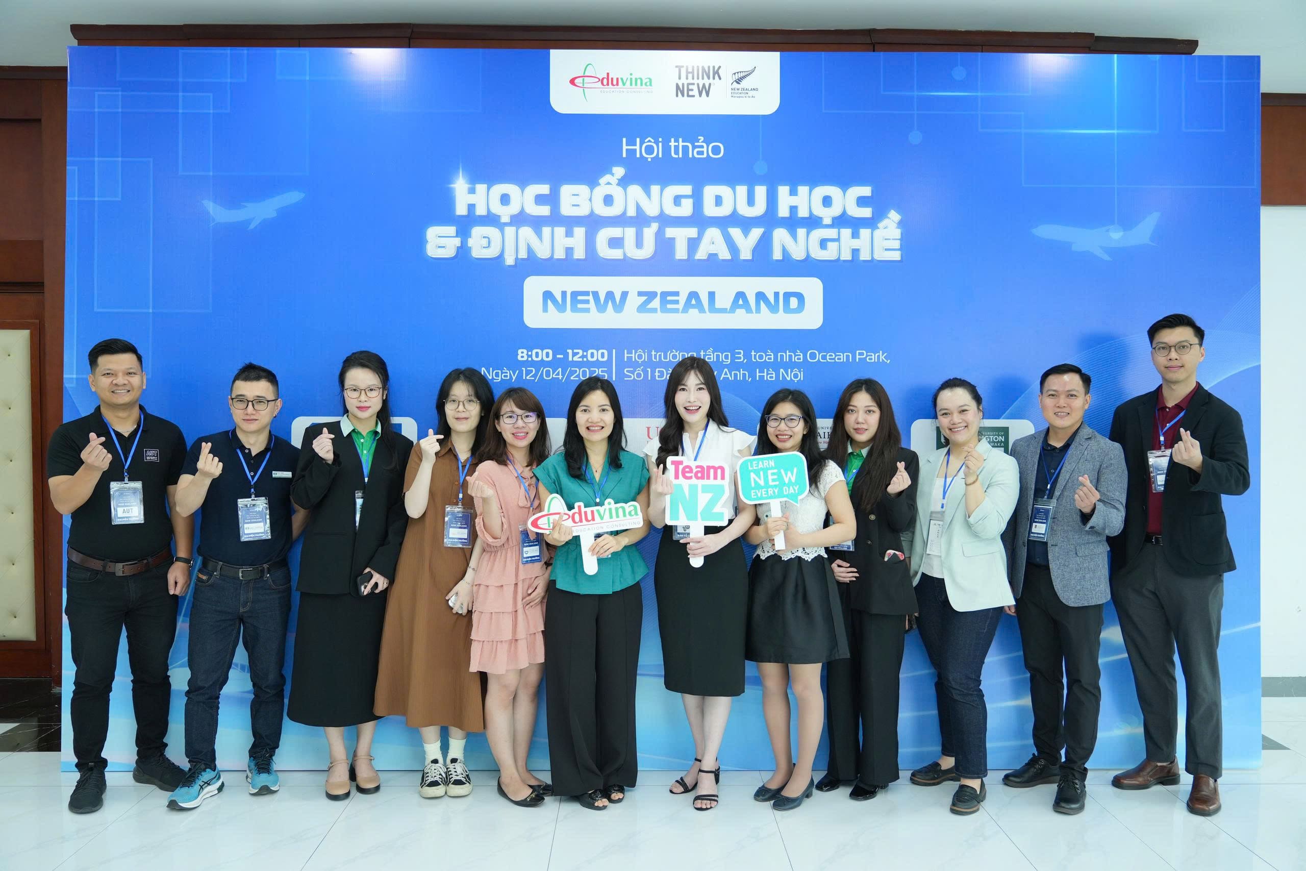Hội thảo Học bổng du học & định cư tay nghề New Zealand 2025